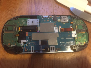 PS Vita innards consist of three cards